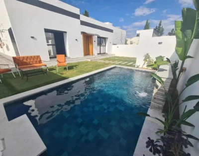 S3 VILLA GHADA / PISCINE / HAMAMET *ID40807*