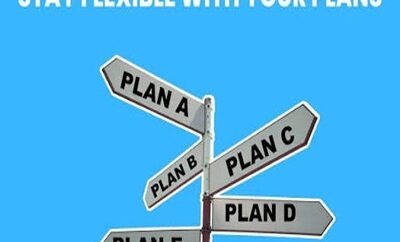 Stey flexible with your plans!